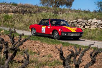 Antonio Arderiu – Lluís Góngora (Porsche 914/4). Rally Catalunya Històric 2022 (Foto: Jordi Rierola)